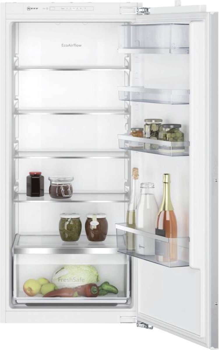 NEFF KI1412FE0 Inbouw Koelkast 122 cm – 204 Liter – Deur-op-Deur – Energieklasse E
