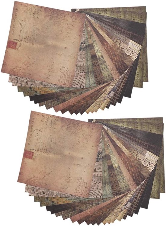 260 Piece Vintage Scrapbook Supplies Pack, DIY Vintage Stickers, Craft - View #14
