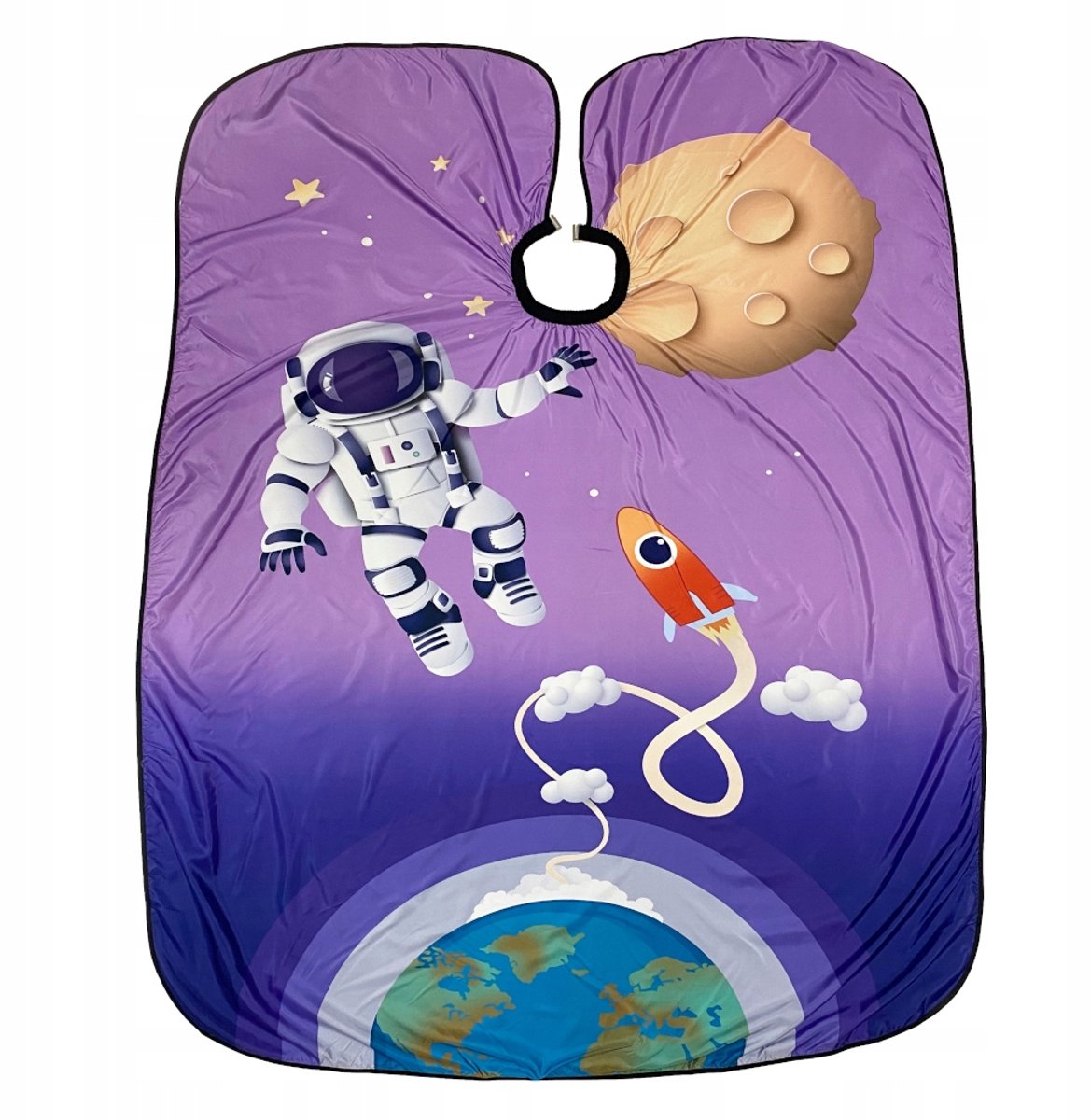 Kinder Kapperscape Kosmonaut - Beschermende Cape voor Kinderen