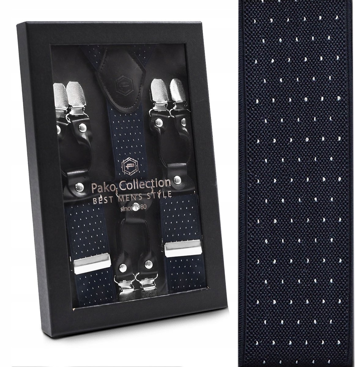 Premium Heren Bretels - Verstelbaar, Elastisch, Inclusief Cadeaubox
