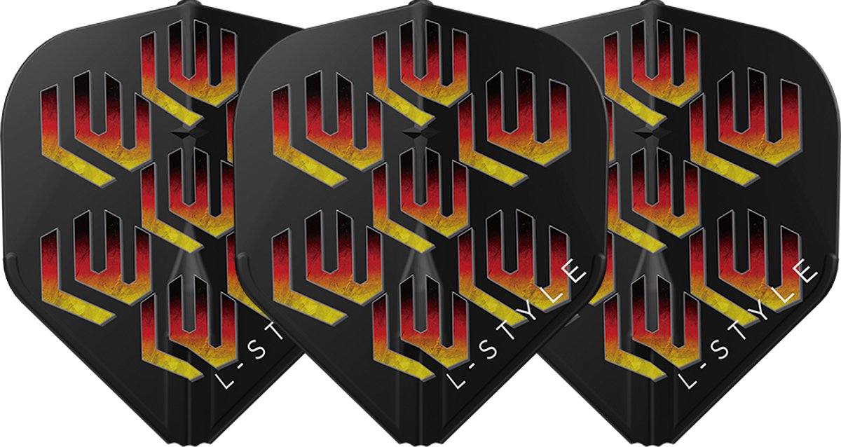 L-Style EZ L1 Lukas Wenig Black - Dart Flights
