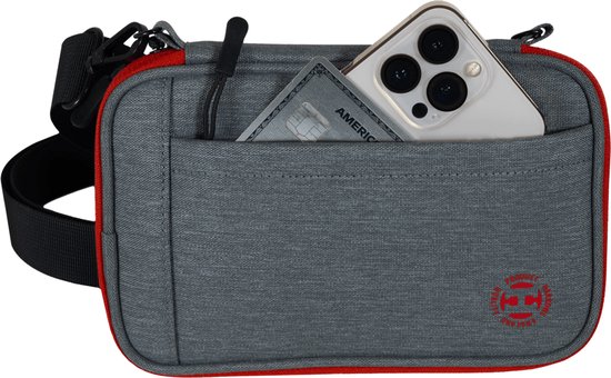 Smart Case 6 - Grey/Red van Decathlon — afbeelding 4
