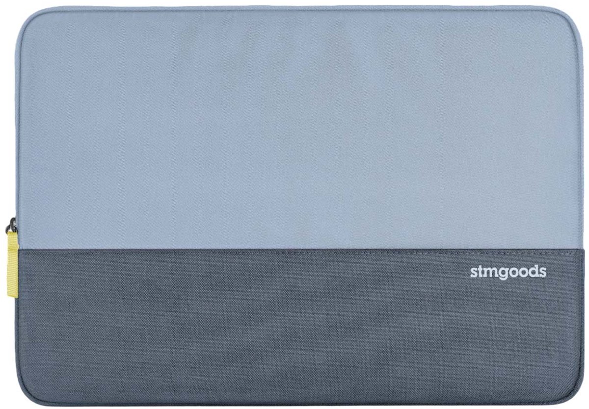 STM Goods, Laptophoes 14 inch van Polyester met Ritssluiting, lichtblauw