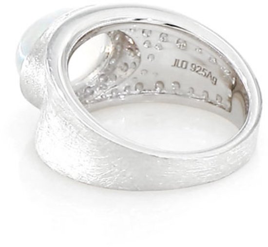 Cavill - Zilveren ring met 1,553 ct ovale Welo-opaal cabochon uit Ethiopië - 925 Sterling zilver - Brede moderne damesring - Luxe sieraden