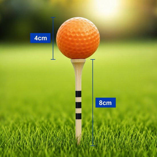 IMPERATORIS® Golf Oefenballen - Airflow Ballen - Geperforeerde Plastic Ballen - Voor Training in Tuin en Binnen - Lichtgewicht - Set van 20 - zachte schuim van IMPERATORIS — afbeelding 3