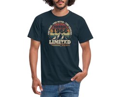 1966 Vintage Retro | 60e Verjaardag Cadeau T-Shirt Heren