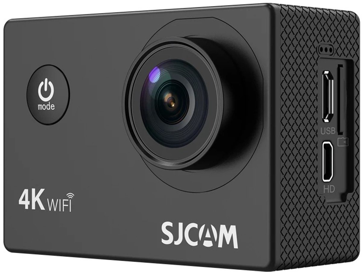 SJCAM SJ4000 Air Action Camera Bundel – 4K 30fps – Met Accessoireset – Waterdicht tot 30 m – WiFi