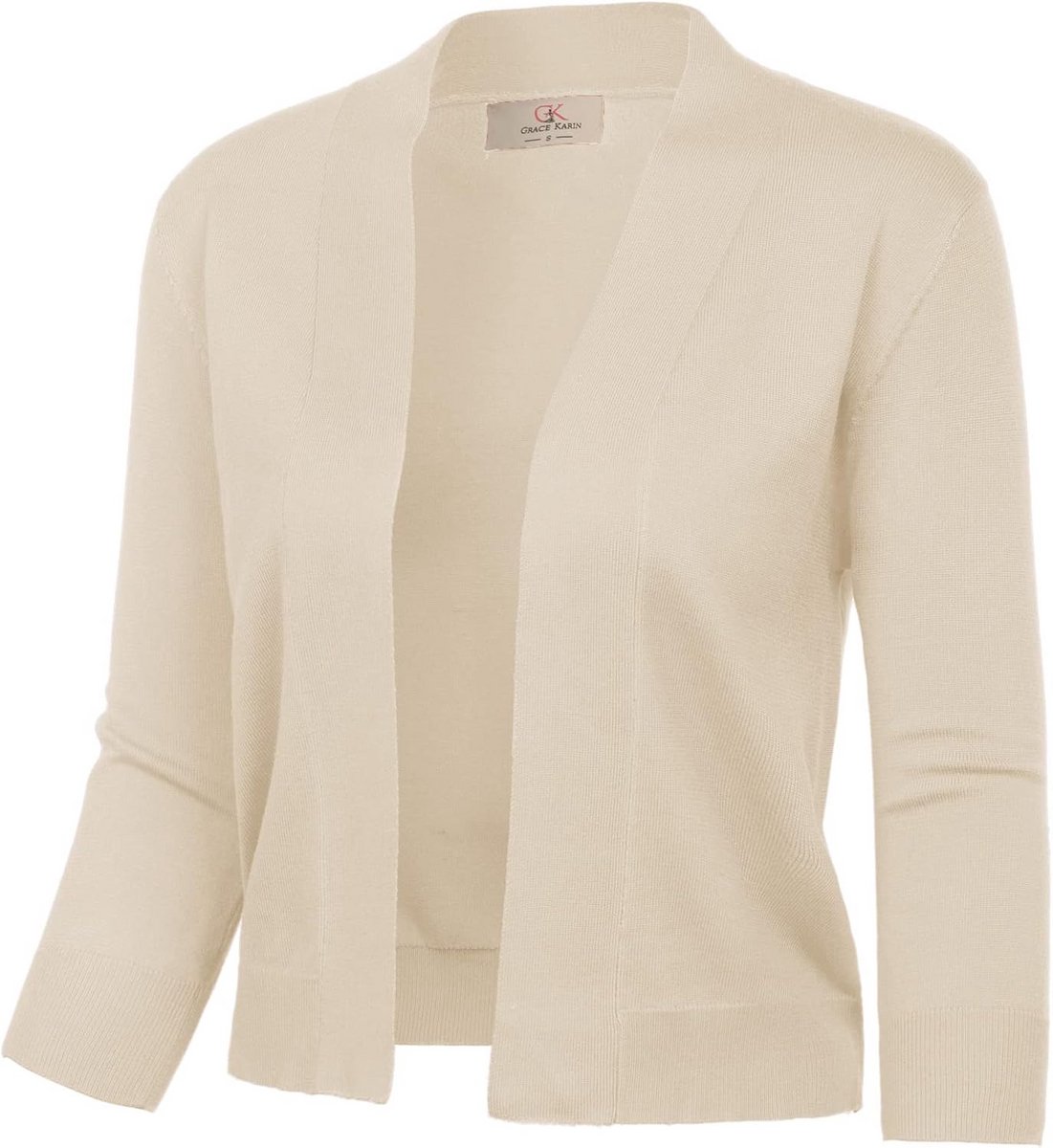 Elegante Bolero Dames 3/4 Mouwen - Gebreide Jas voor Feestje en Zomer