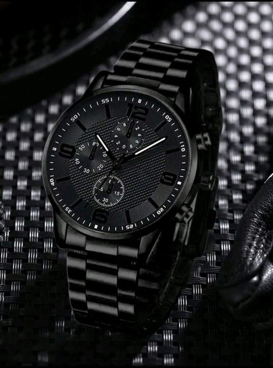 Heren horloge set met 4 stuks