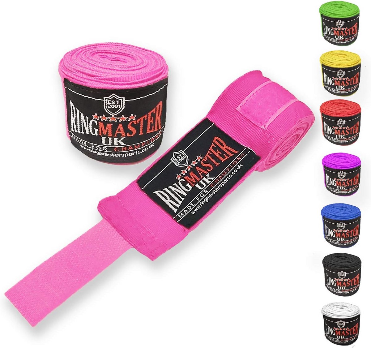 Boksen Hand Wraps met Knuckle Bescherming voor MMA, Kickboksen en Muay Thai