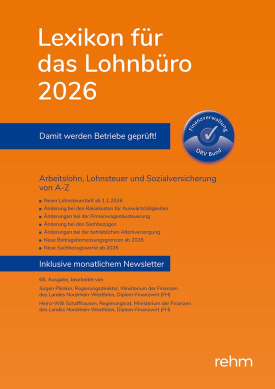 Lexikon für das Lohnbüro 2026 (E-Book EPUB) - cover