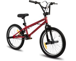 Hiland 20 Inch Freestyle BMX Fiets - Voor Kinderen & Jeugd - 360 Graden Gyro Systeem - Inclusief 4 Pegs (Voetsteunen) - Meerdere Kleuren - Geschikt voor buitenactiviteiten in de lente