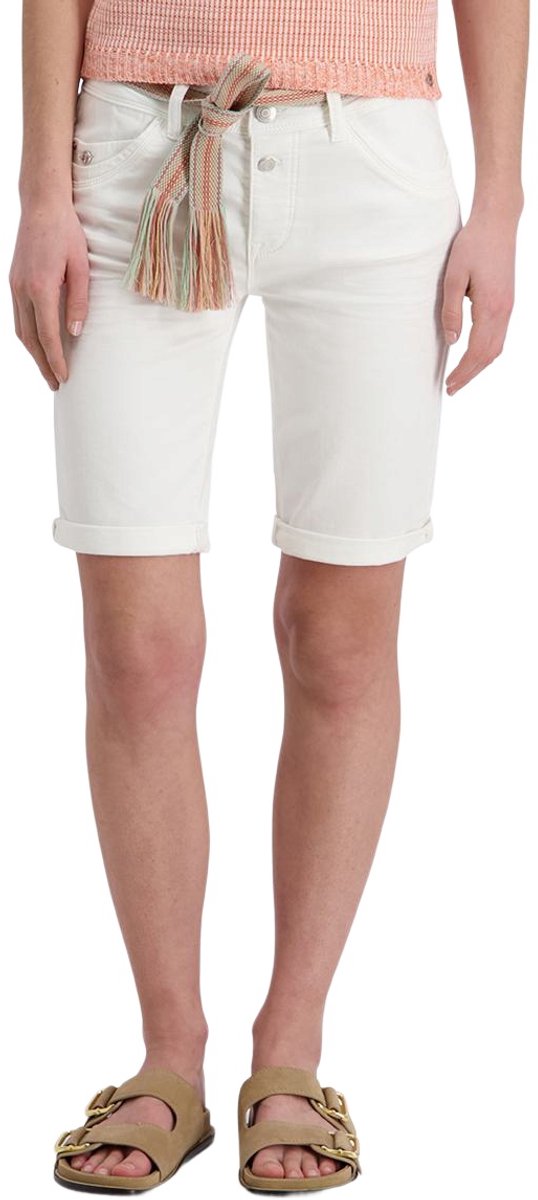 TIMEZONE Dames Short Broeken slim Fit Wit W 24 Volwassenen