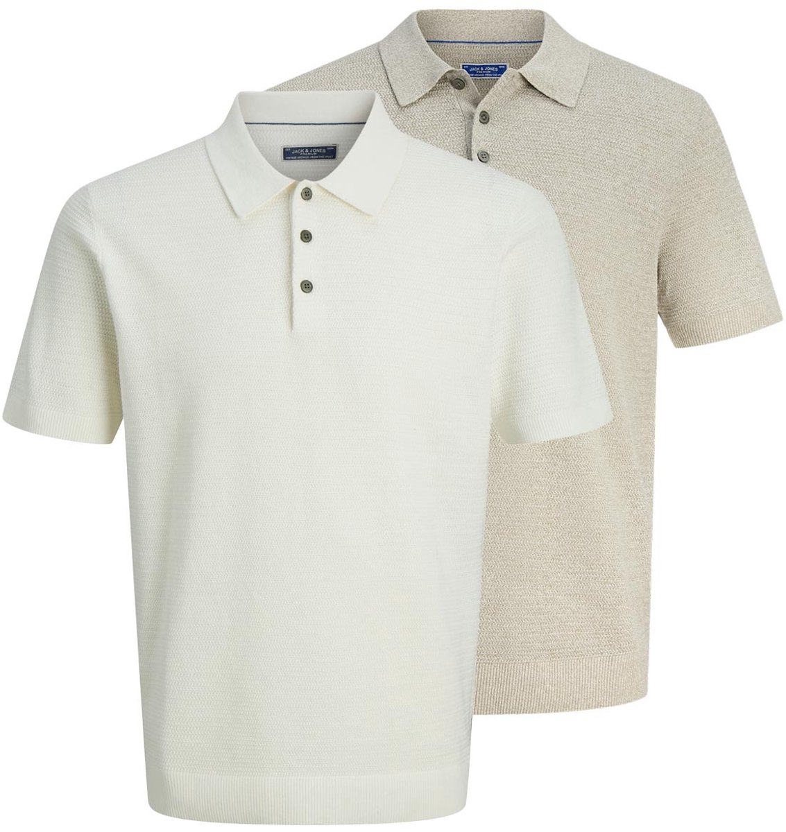 Jack & Jones Heren poloshirt 2 pack Bluriley