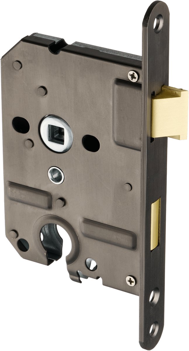 Ostiumhome® - Binnenwerk - Gun Metal Cilinderslot - Loopslot - PC55 mm - Inclusief montagemateriaal