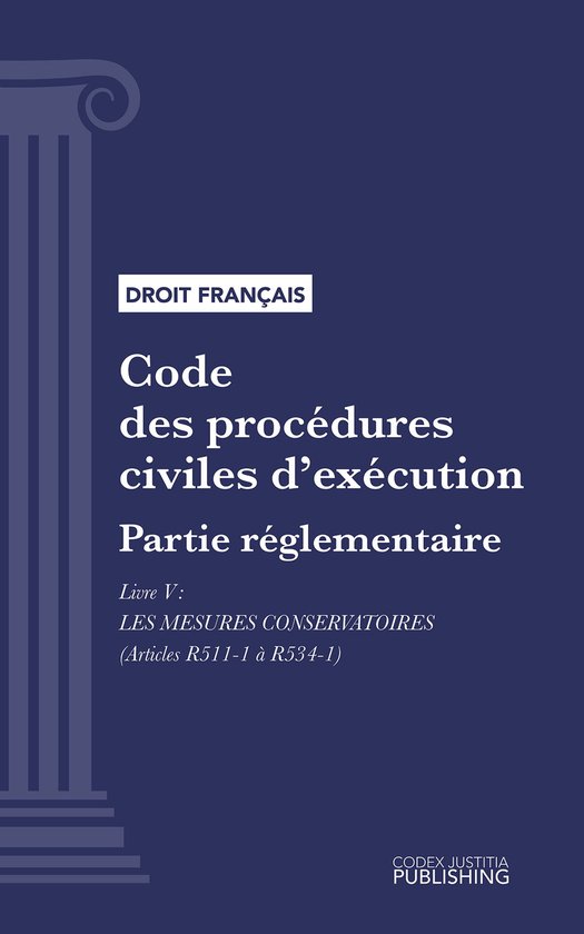 Code des procédures civiles d'exécution - cover