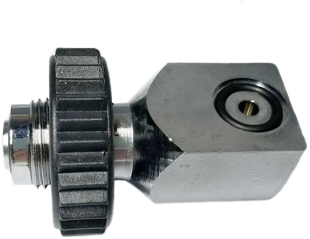 Metalsub Din 200 Int-adapter Zilver