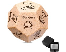 Food Dice - 3x3x3cm - Valentijnscadeau voor Hem & Haar - 