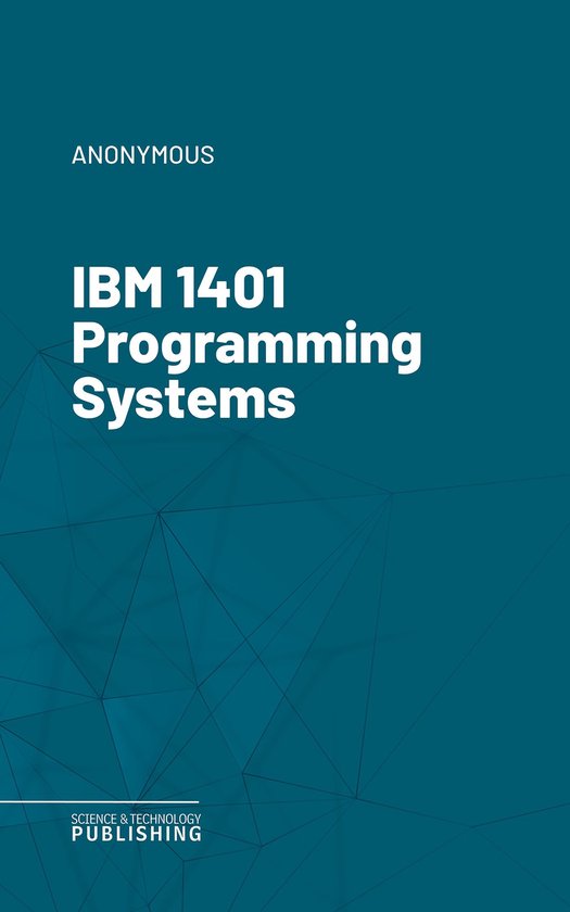 IBM 1401 Programming Systems - cover