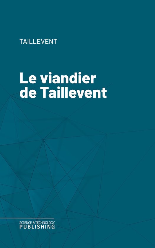 Le viandier de Taillevent - cover