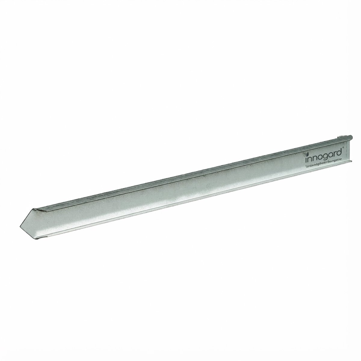 Innogard 6022 grondanker - voor smalle gazonrand - 450 mm - zilver