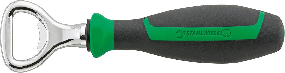 Flessenopener met ergonomisch handvat, 160 mm, geschikt voor keuken en workshop