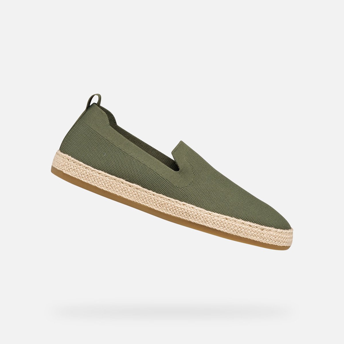 GEOX PANTELLERIA HEREN - MOSGROEN - Maat 44