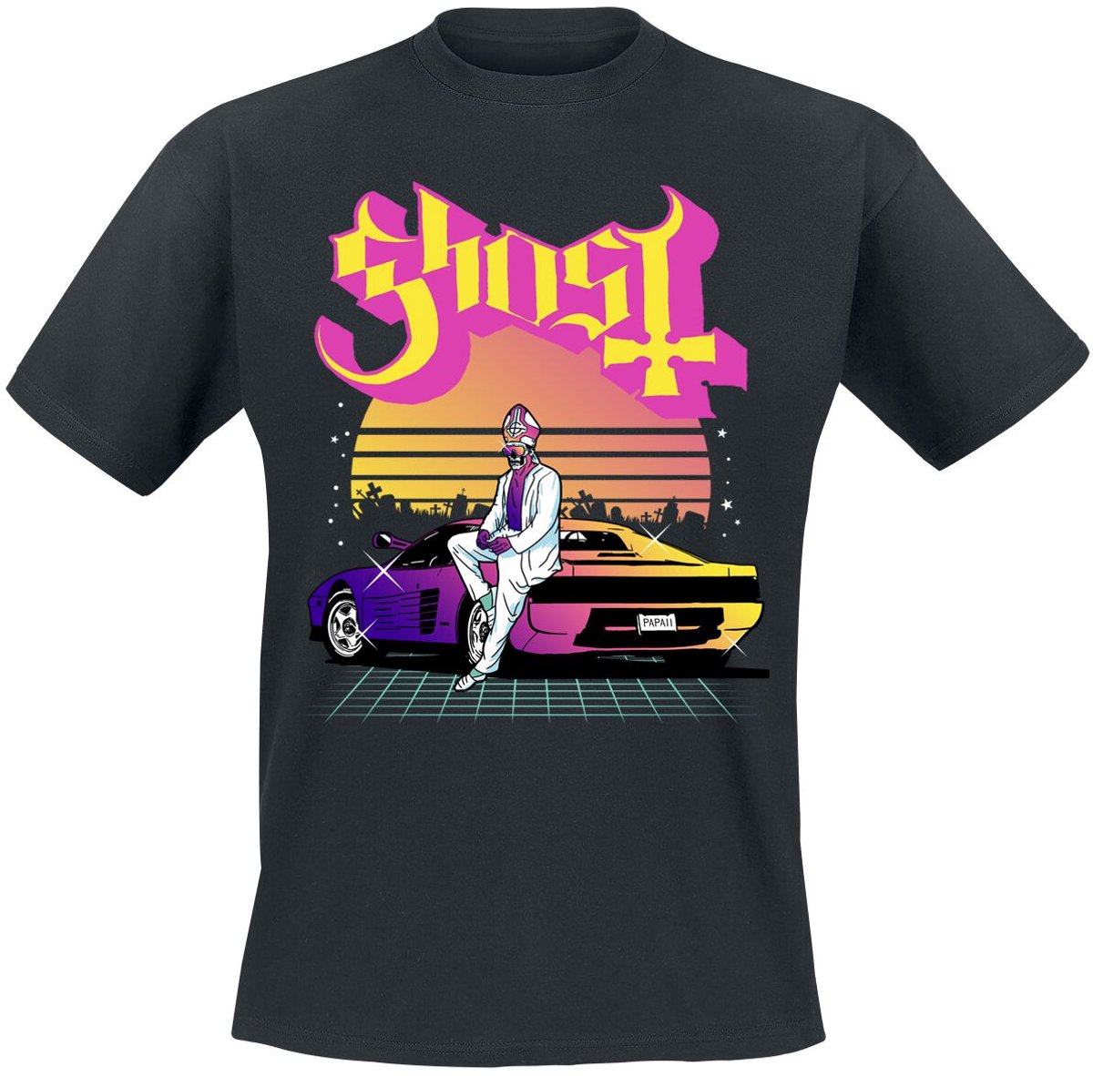 Ghost Papa 2 Vice Heren T-shirt - zwart - S