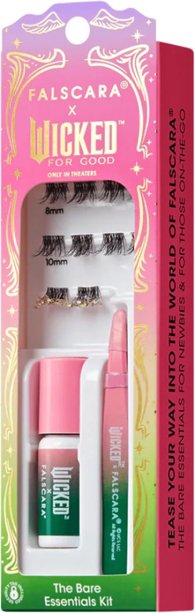 KISS WICKED 1 stuk - Valse Wimpers - Klem, Applicator, Kleur