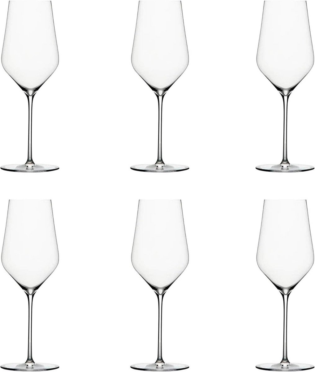 Set van 2 Elegante Witte Wijnglazen - Handgeblazen & Vaatwasserbestendig - 400ml