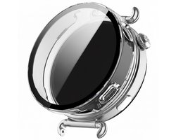 Watch case screenprotector - geschikt voor Huawei Watch GT6 41mm - hoesje - gehard glas - GT 6 41mm - volledige bescherming - transparant