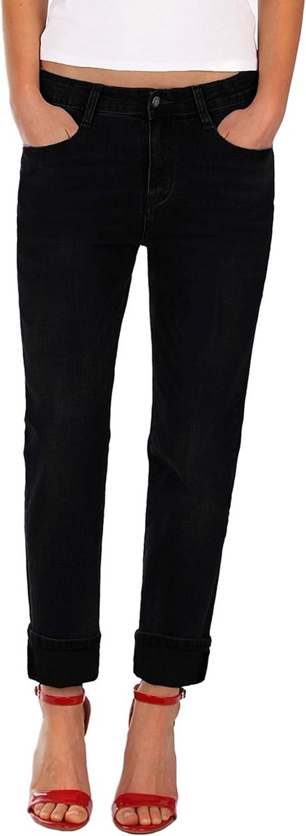 Dames Boyfriend Jeans Stretch Spijkerbroek