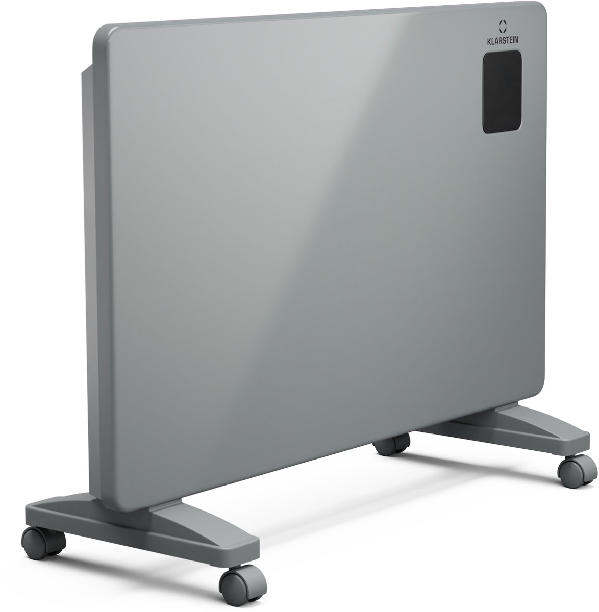 Klarstein Bansin Smart Convectorkachel, 1500 W, wandmontage/vrijstaand, app-gestuurd, energiezuinig, oververhittings- en vorstbeveiliging, kinderslot, led-display, elektrische kachel voor 30 m²