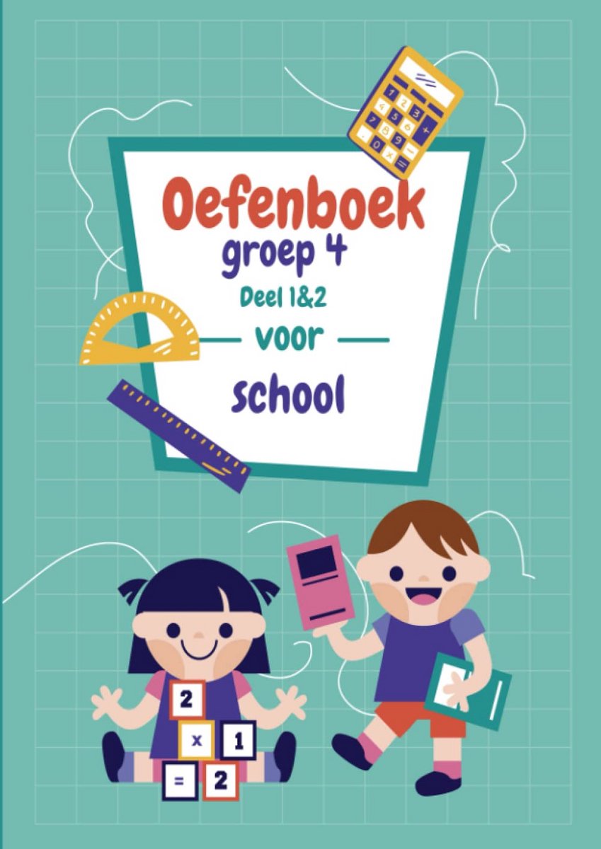 Cito Oefenboek Groep 4 - Voorbereiding op Toetsen in Rekenen, Woordenschat, en Grammatica