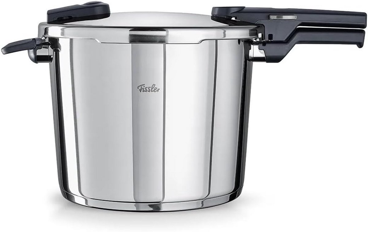Druk Cooker 10 Liter Rvs - 2 Kookniveaus - Inductie Geschikt