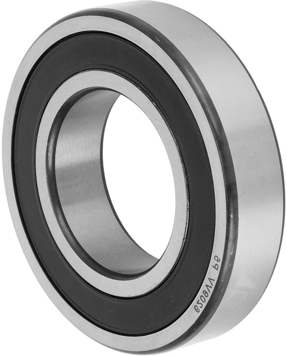 Allecta Kogellagers 45x85x19mm P5 voor Scooter Skateboard Wiel met Dubbele Rubber Afdichting. Zwart