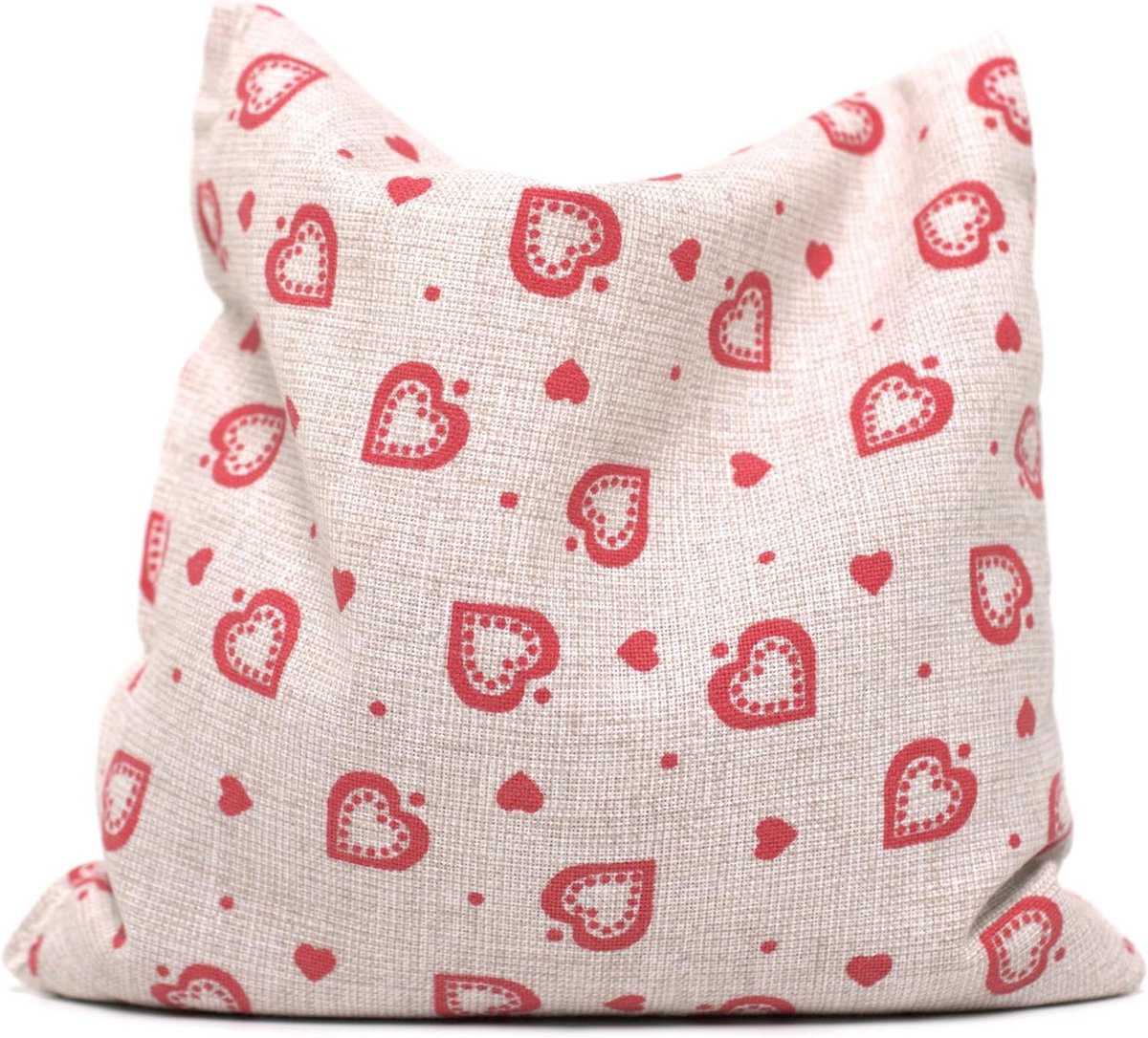 Kersenpitten Kussen 12x12cm - Warmtekussen en Koelkussen voor Ontspanning