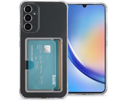 imoshion Hoesje met Pasjeshouder - Geschikt voor Samsung Galaxy A34 (5G) - Transparant