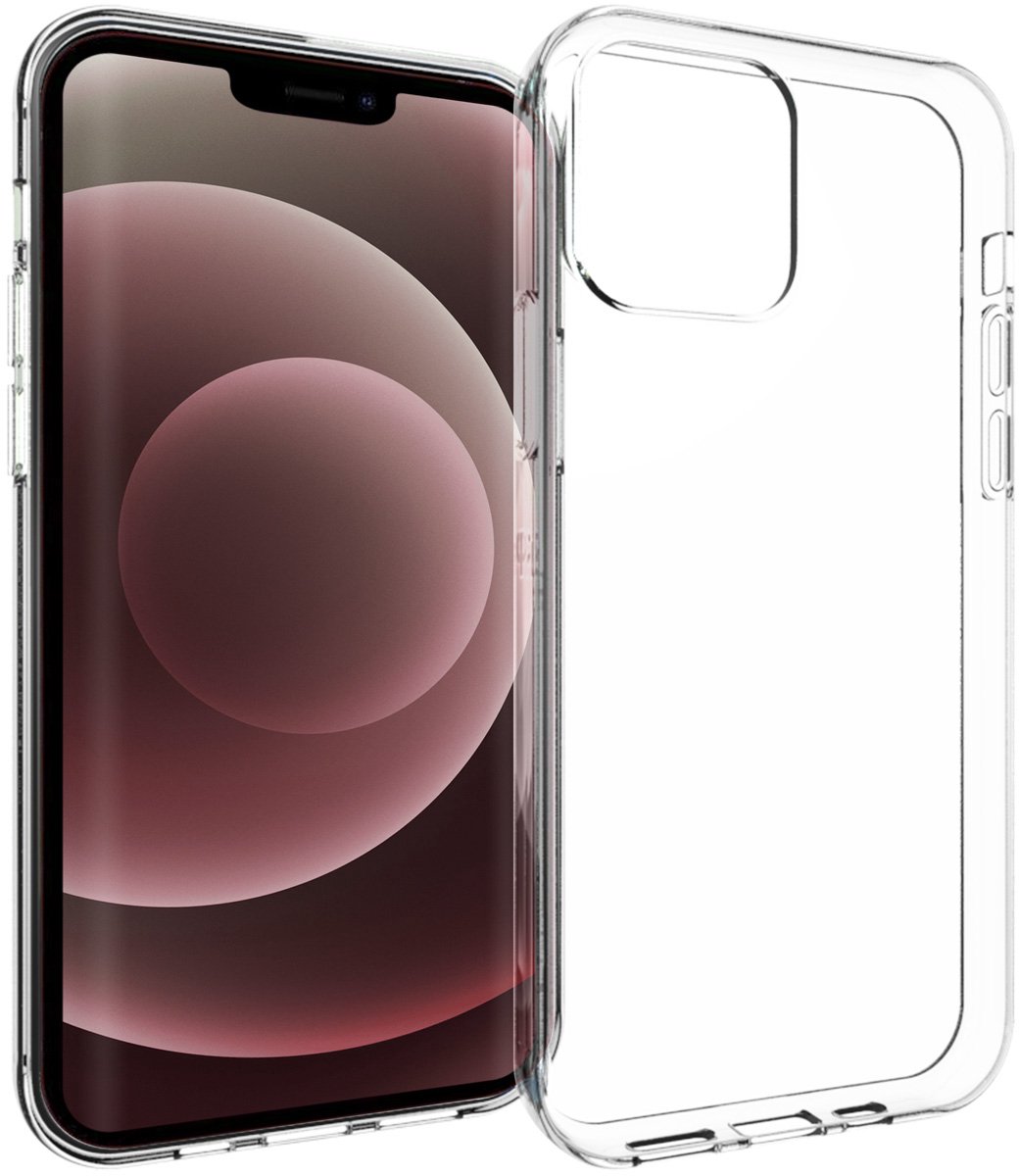 Accezz Clear Backcover voor de iPhone 13 Pro Max hoesje - Transparant