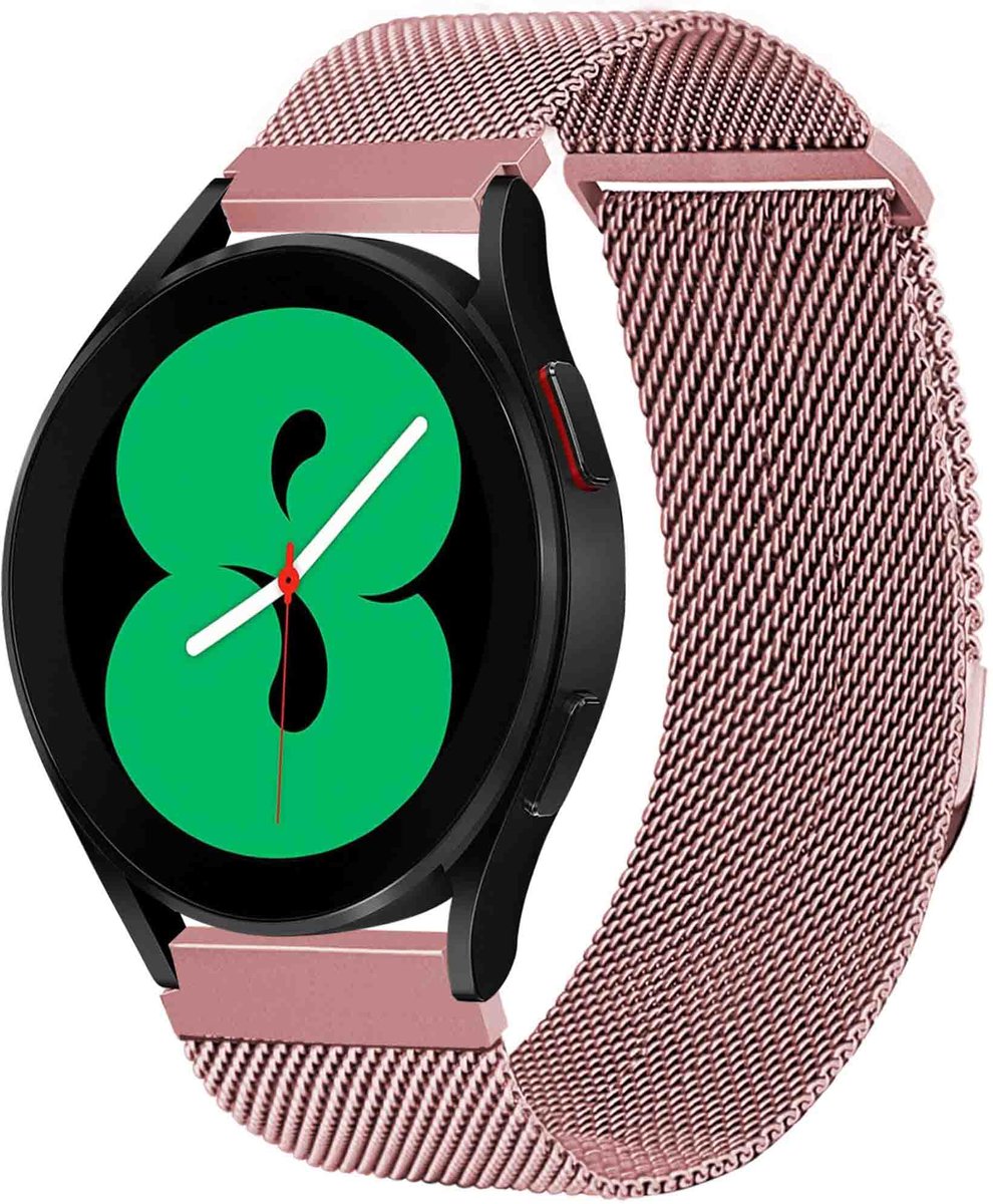 imoshion Milanees magnetisch bandje - Universeel 20 mm aansluiting - Maat S - Roze