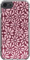 imoshion Hoesje - Geschikt voor Apple iPhone SE (2022) / SE (2020) / 8 / 7 - Design hoesje - Bloom Love Blush