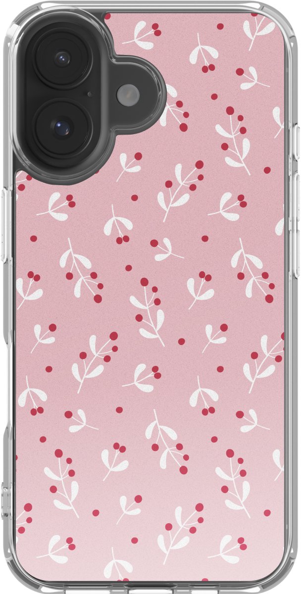 imoshion Hoesje - Geschikt voor Apple iPhone 17 - Design hoesje - Berries Blush