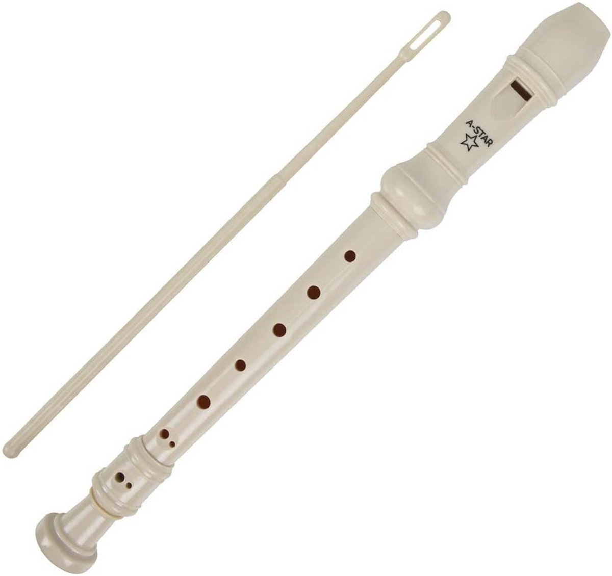 Sopraan/Descant Blokfluit met Tas en Accessoires - Ideaal voor Scholen en Beginners