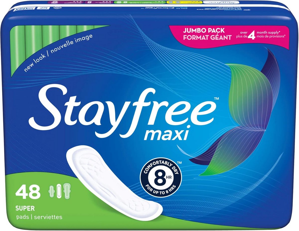 Maxi Maandverband Super Dames - Extra Absorberend en Veilig Zittend - 48 Stuks