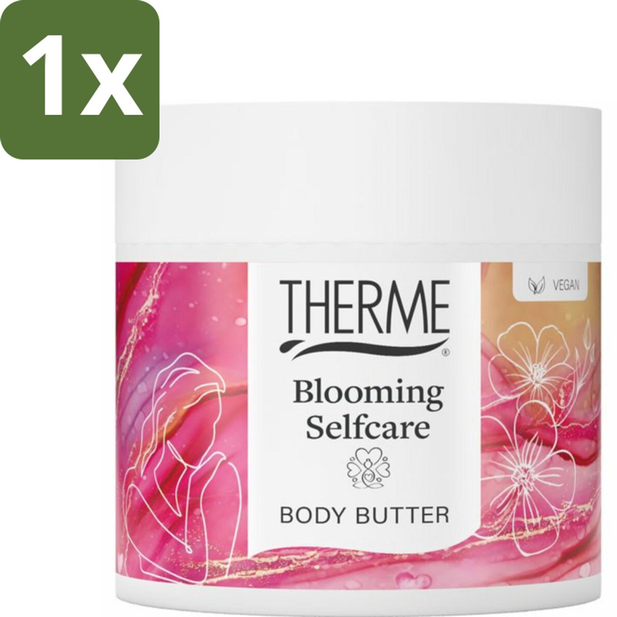 Therme - Blooming Selfcare - Bodybutter - Hydraterend - Verzorgend - 225g - 1 stuk