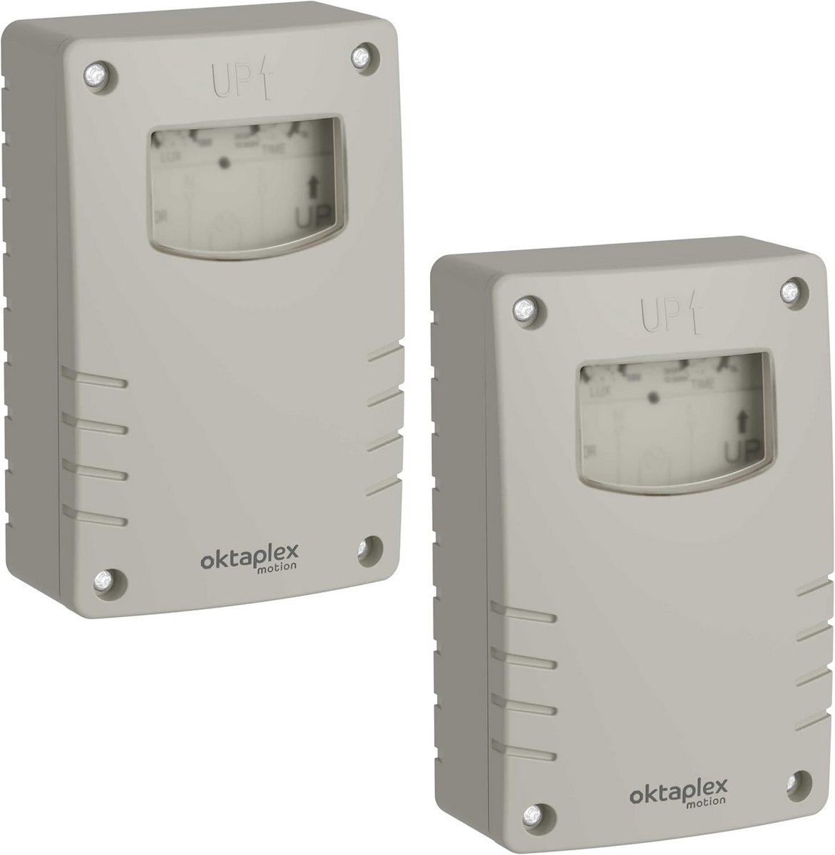 Set van 2 Schemerschakelaars voor Buiten met Uitschakeltimer en Instelbare Sensor IP65 230V