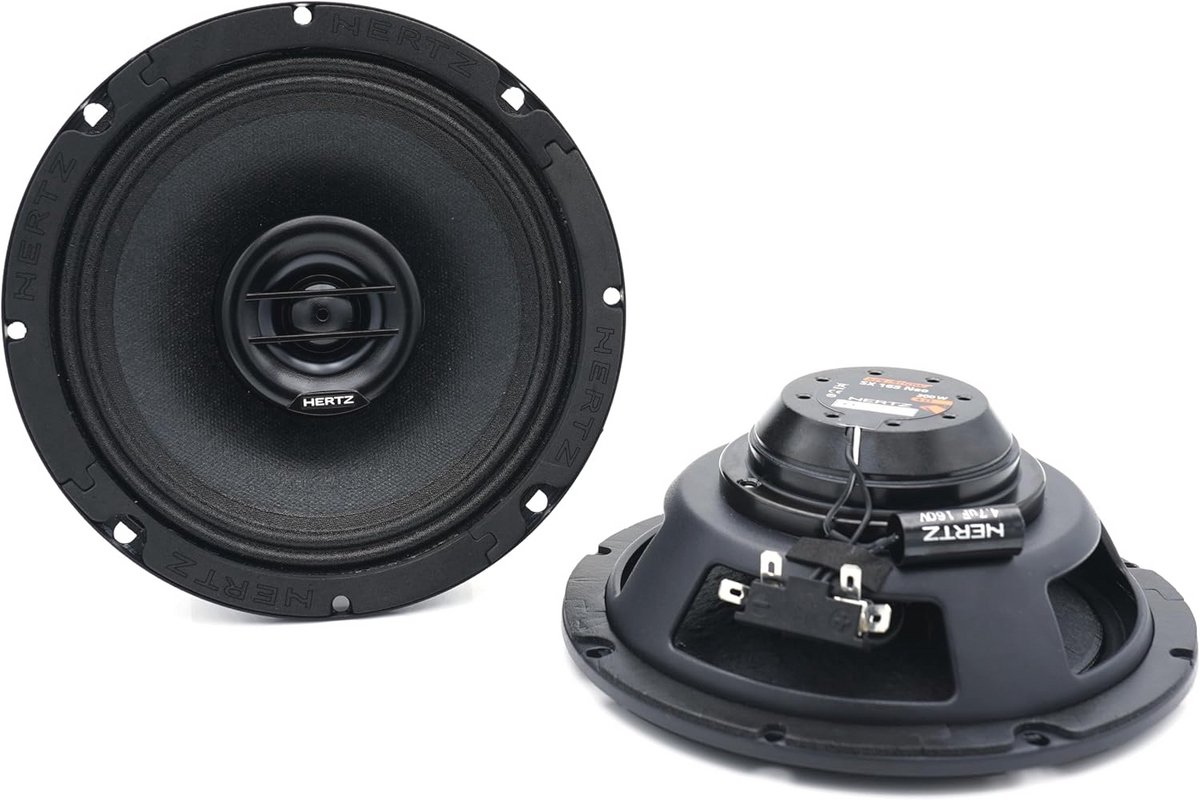 Coaxiale Luidspreker voor Auto - 2-Weg, 165 mm, 200 W Peak Power