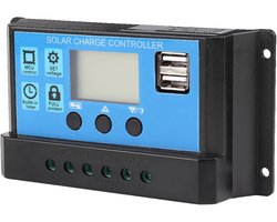 MPPT Solar Laadregelaar 24V 100A - Hoogwaardige Zonnepaneel Laadcontroller voor Auto