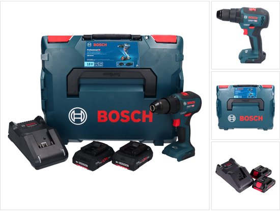 Accu schroefklopboormachine GSB 18V-55 2x ProCORE18V 4,0Ah, lader GAL 18V-40