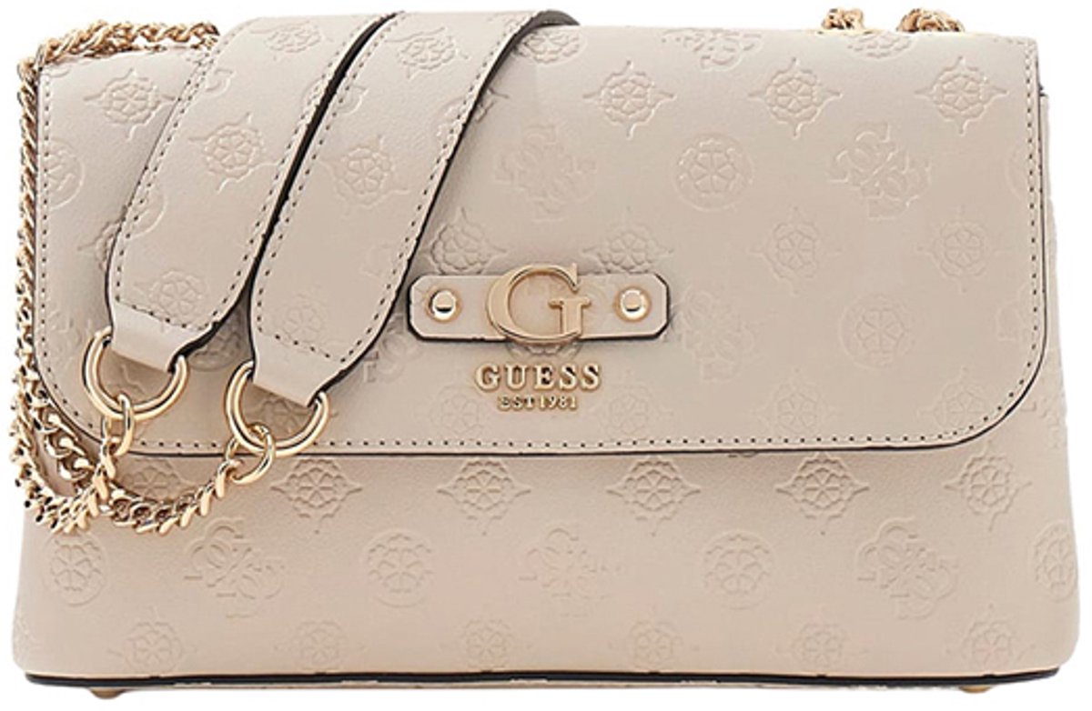 Guess Dita Kleine Schoudertas Dames - Imitatieleer - Taupe